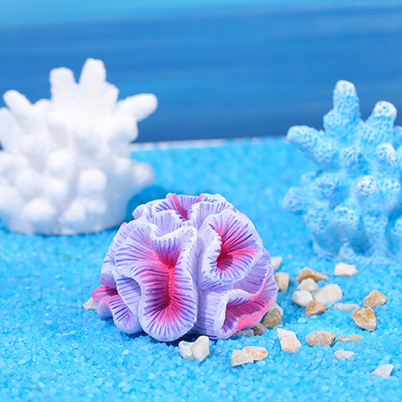 Fish Toys For Aquarium - Миниатюрные фигурки из смолы: имитация кораллов