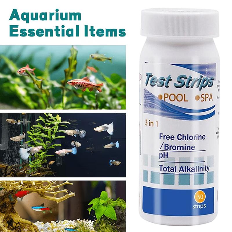 Aquarium Test Kit - Тест-полоски для аквариумной воды, набор для