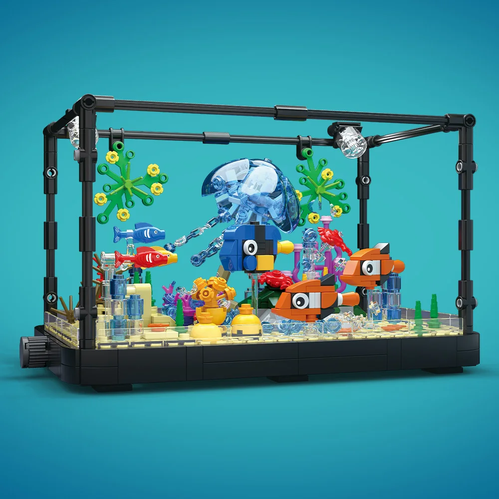 Набор строительных блоков для  – обзор и цена Aquarium Fish Lego