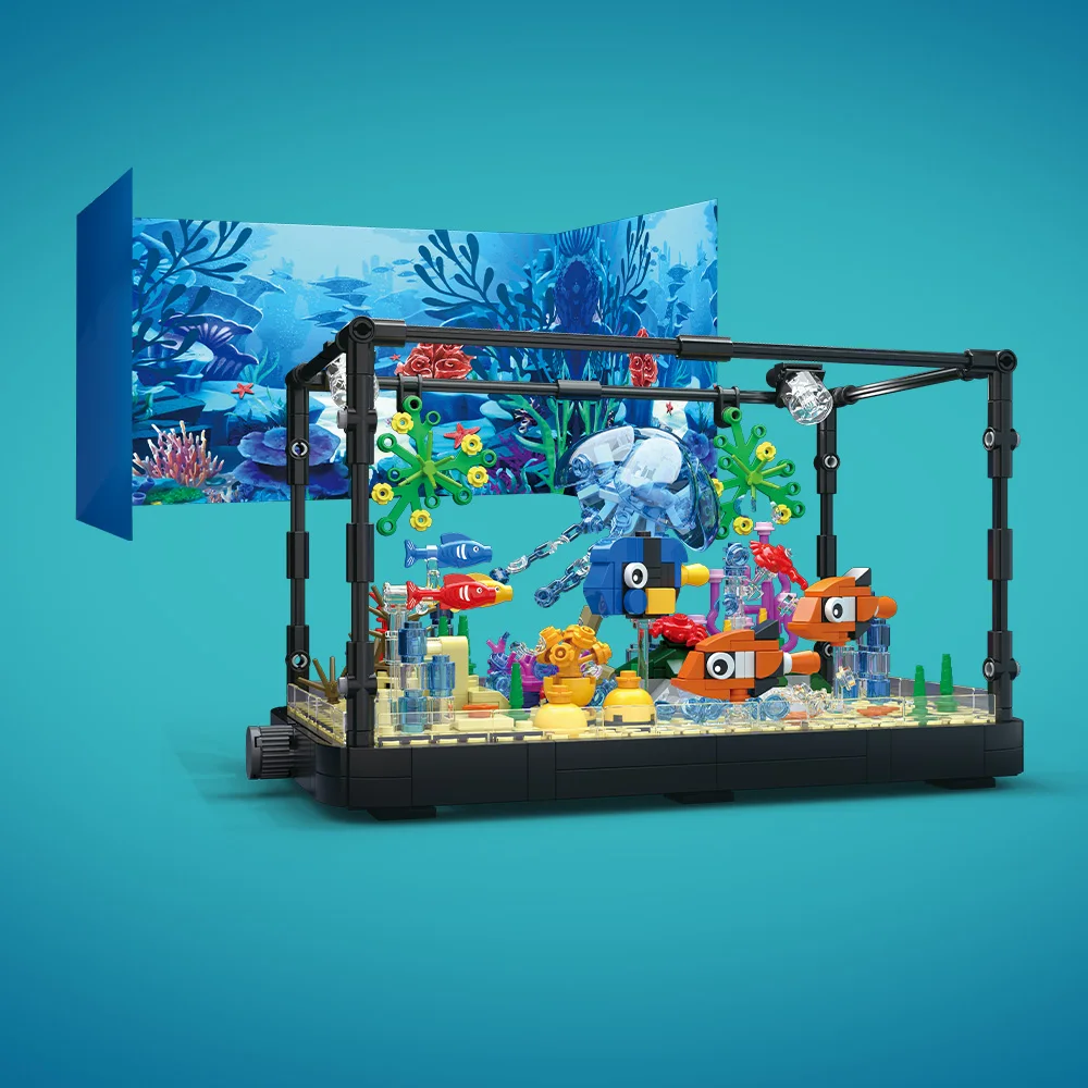 Набор строительных блоков для  – обзор и цена Aquarium Fish Lego