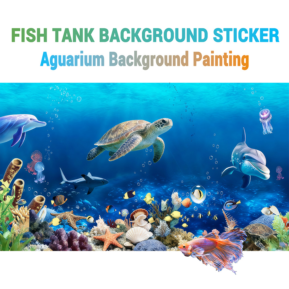 Фон для аквариума, фон для рыб – обзор и цена Aquarium Fish Dolphin