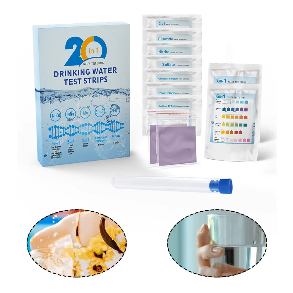 Тест-полоски YAGO 20 в 1 для а – обзор и цена Aquarium Test Kit