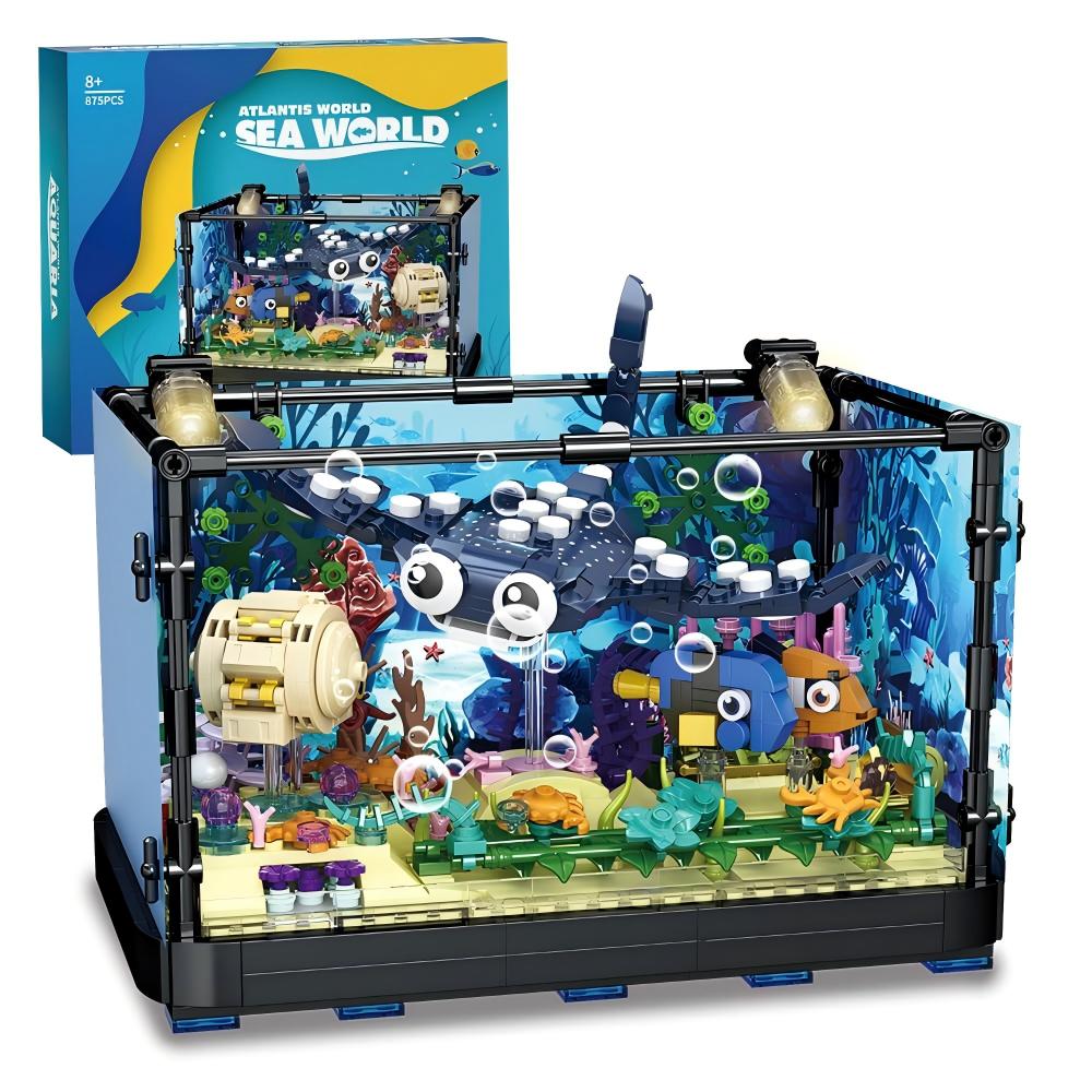 Набор для сборки аквариума - и – обзор и цена Aquarium Fish Lego