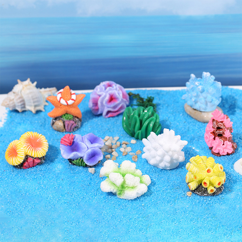 Миниатюрные фигурки из смолы:  – обзор и цена Fish Toys For Aquarium