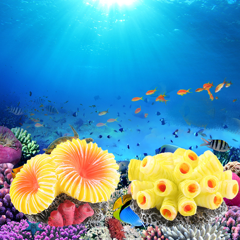 Миниатюрные фигурки из смолы:  – обзор и цена Fish Toys For Aquarium
