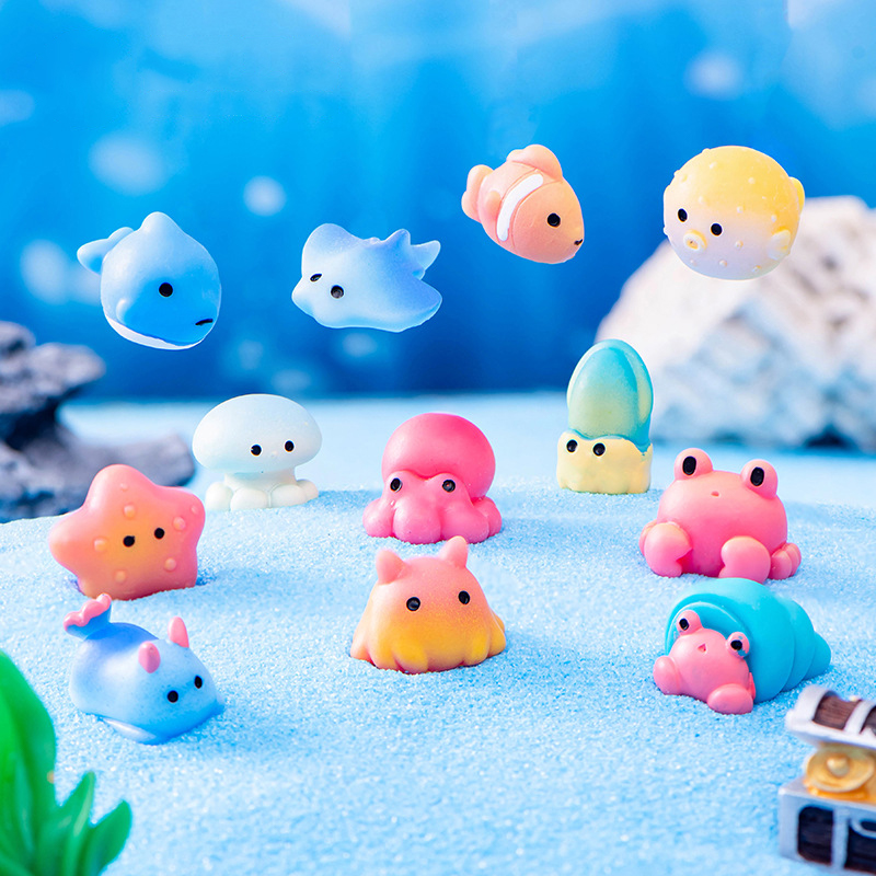 1 шт. Креативные фигурки морск – обзор и цена Aquarium Fish Dolphin