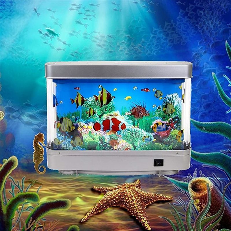 Светодиодный аквариум-ночник « – обзор и цена Aquarium Fish Dolphin