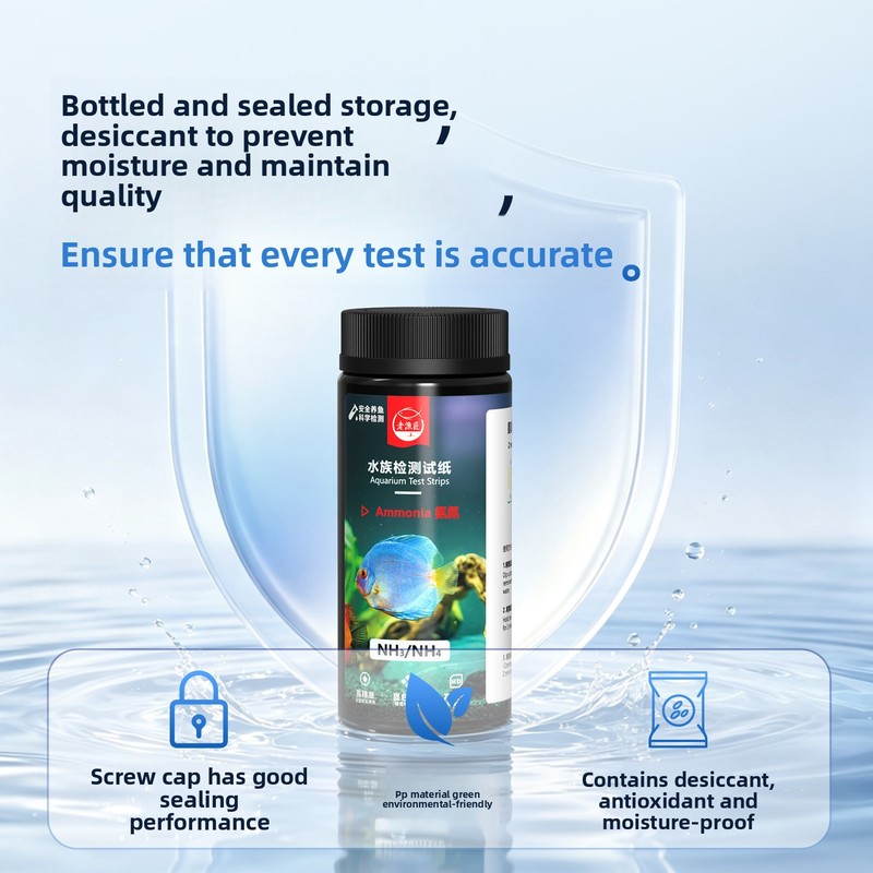 Тест-полоски для аквариума 8-в – обзор и цена Aquarium Test Kit